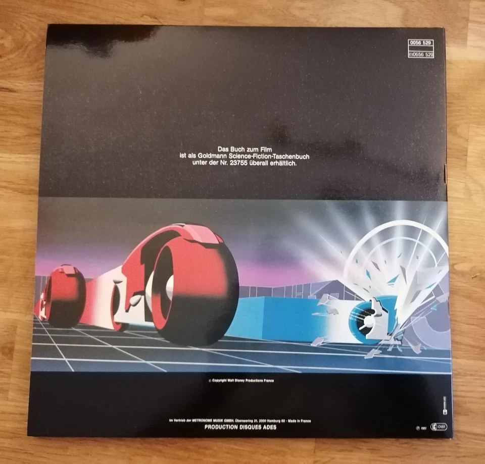Tron Hörspiel LP von 1982 Cover und LP Mint - Bild 2 von 4