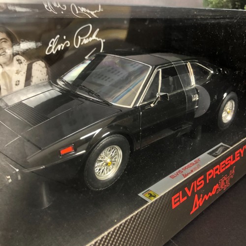 HOTWHEELS ELITE - 1/18 SCALE FERRARI DINO 308 GT4 (ELVIS PRESLEY OWNED) EDITION - Bild 19 von 24