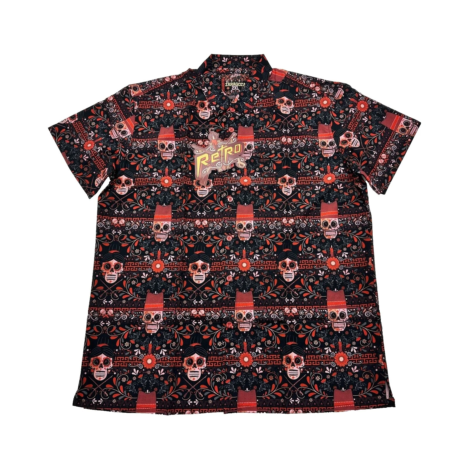 Regular Size 2XL Regular Size Casual Button-Down Shirts for Men