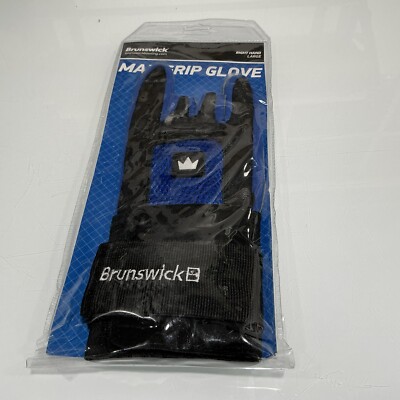 Brunswick Max Grip Bowling Glove (Qty 5) All Right Hand Large