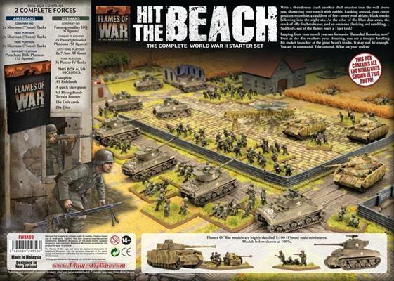 Hit The Beach Army Starter Set Flames of War Foto 2 de 2