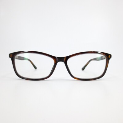 WP 7100 TO Womens Eyeglasses Frames Brown Rectangular Full Rim 52-15-135