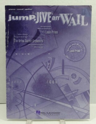 Jump Jive An Wail Sheet Music Brian Sezter Piano Vocal Guitar Rockabilly F3Q