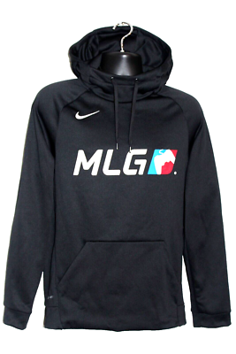 MLG Nike Therma Hoodie Men's Small Black Dri-Fit Esports Gaming Sweatshirt | eBay