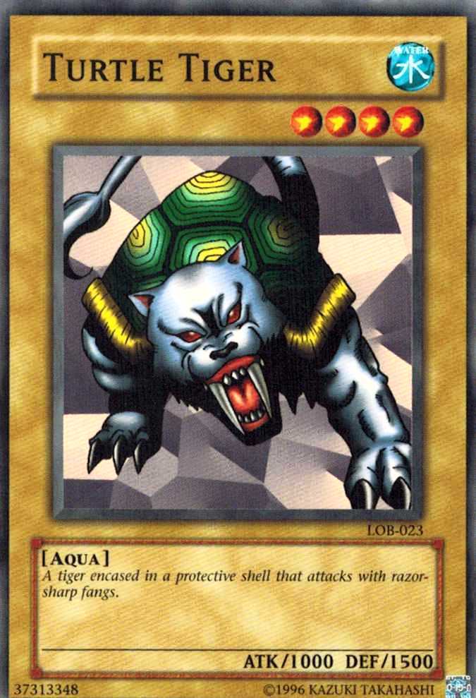 Turtle Tiger LOB-023 X 3 Mint YUGIOH Legend of Blue-eyes White