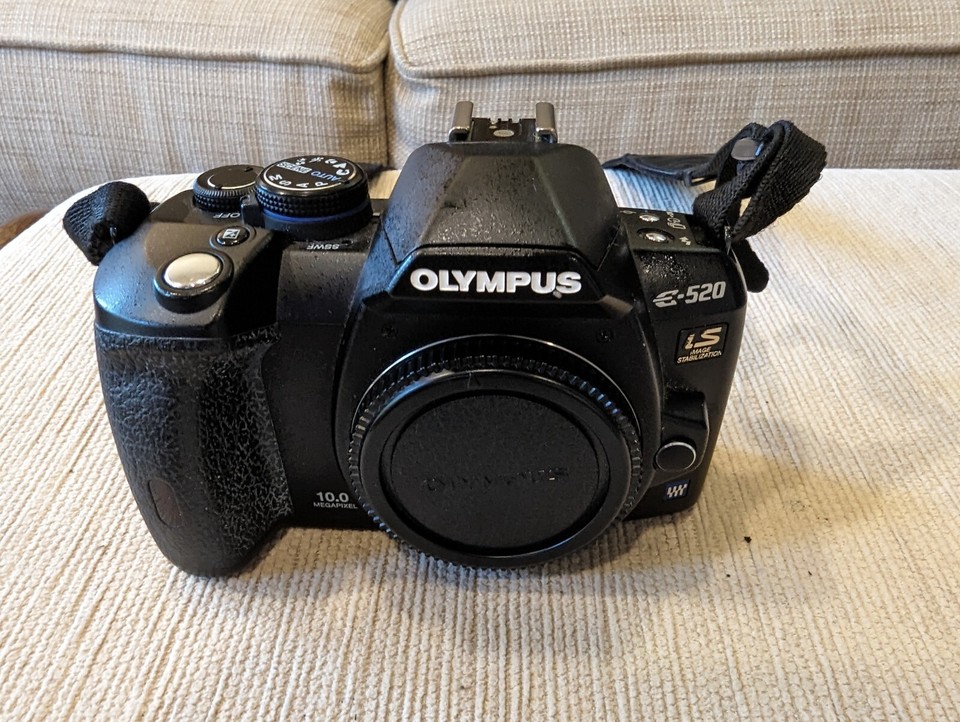【As is】Olympus E520 Digital SLR Camera with 1442/40150mm Lenses eBay