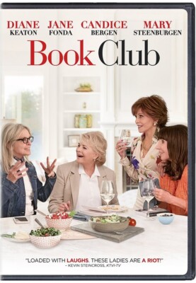 Book Club (DVD, 2018, Widescreen) Diane Keaton/Jane Fonda/Candice Bergen!