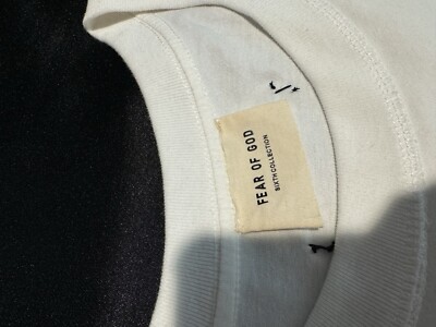 Fear Of God Sixth Collection GF George Floyd Tee Size Large White