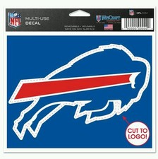 BUFFALO BILLS MULTI-USE DECAL 4.5"X5.5" CORNHOLE CAR WINDOW FREE SHIPPING