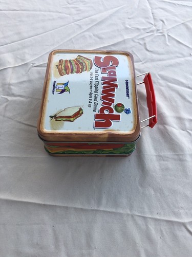 Slamwich Lunchbox Tin Family Kids Sandwich Making Card Game Complete Free Shippi - Picture 6 of 6