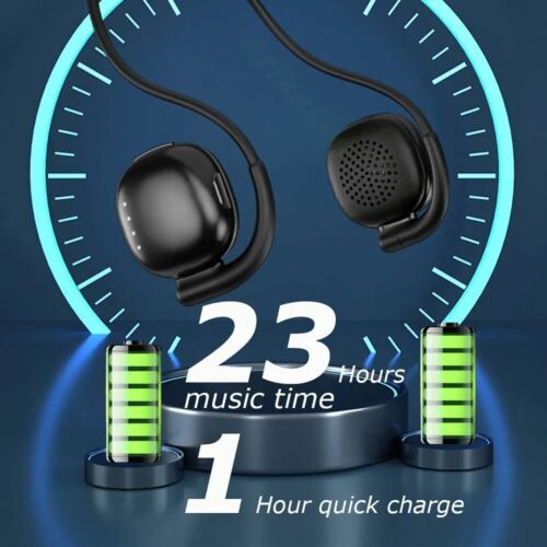 Bluetooth Headphones Wireless Earbuds Neckband Sports Headset Over-Ear Headphone - Picture 5 of 16