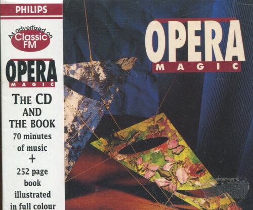 Philips - Opera Magic - The CD And The Book - New & Sealed - Imagen 1 de 2