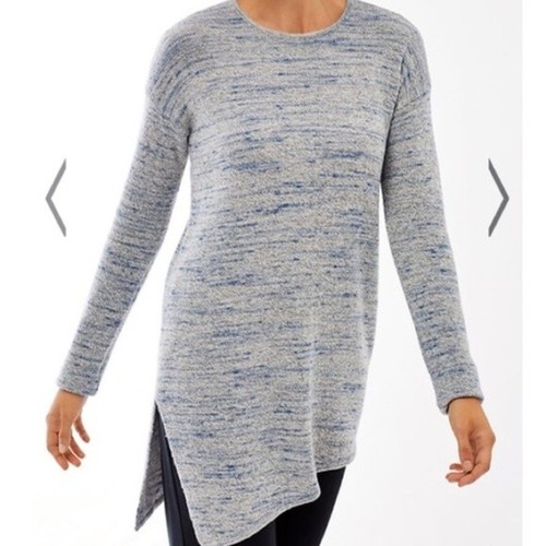 Pure Jill Tunic Asymmetrical Sweater 