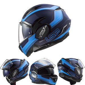 LS2 FF900 VALIANT II 2 FLIP FRONT MODULAR FULL FACE MOTORCYCLE HELMET ORBIT  BLUE | eBay