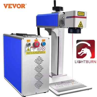  100W Fiber Laser Marking Machine Laser Engraver 150X150mm Metal Engraving