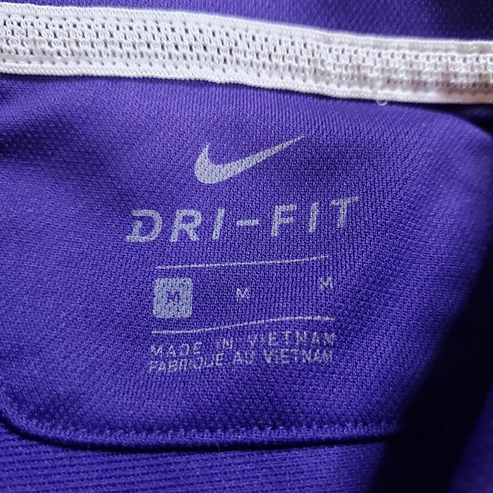 Camisa Polo Nike Hombres M Púrpura Dri-Fit ECU East Carolina Pirates Equipo Edición Golf Foto 4 de 4