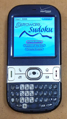 Palm Centro 690 - Blue and Silver ( Verizon ) Rare Smartphone with