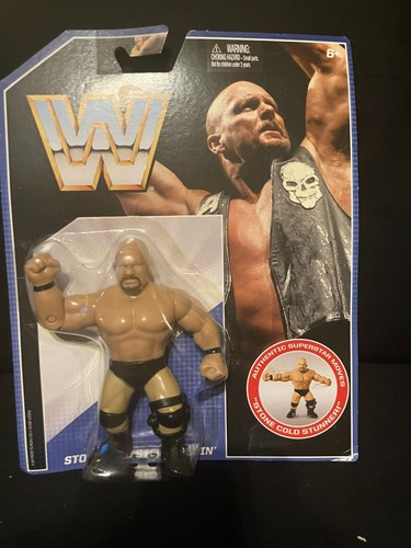 2017 Mattel Stone Cold Steve Austin Retro Series 2...