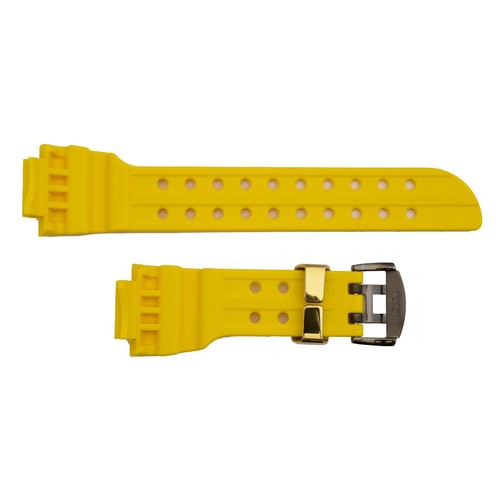 Genuine CASIO G-SHOCK 30th Anniv. FROGMAN Watch Band Strap GWFT-1030E-9 Yellow - Picture 5 of 5
