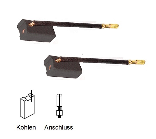 Kohlebürsten Für DeWalt DW 476, DW 490, DW 491, DW 492 - 6,3x16x22mm (2122