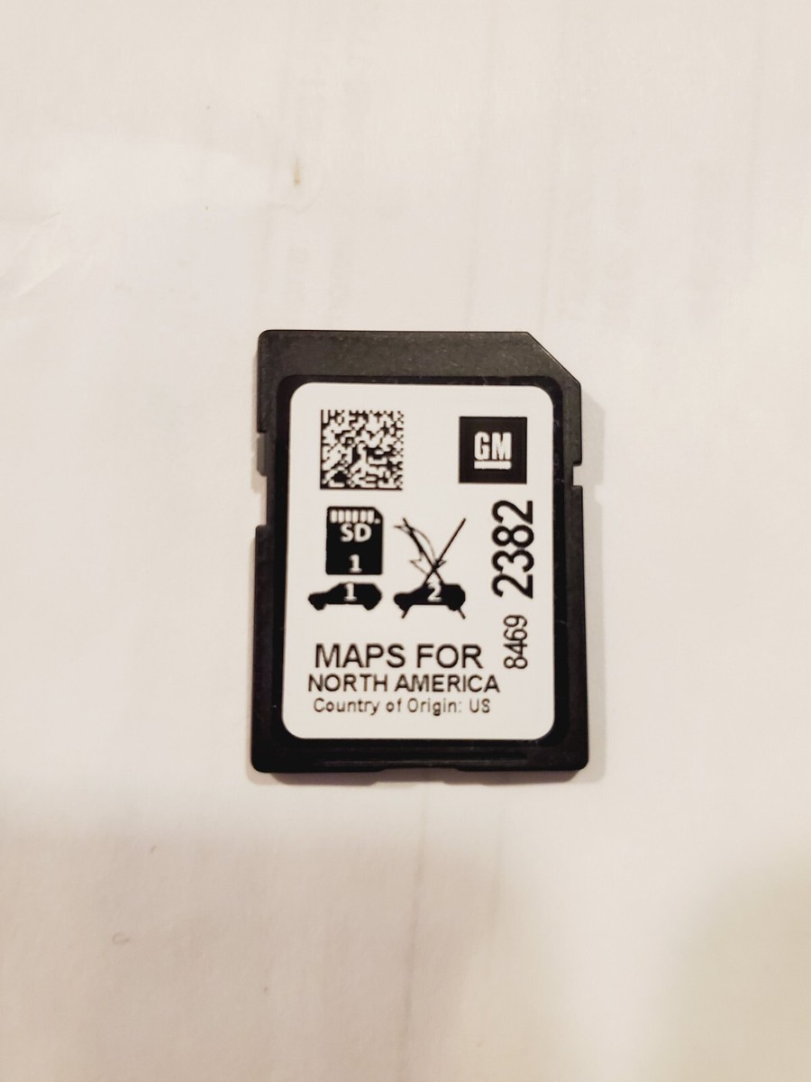2018-2020 CHEVY EQUINOX/GMC TERRAIN NAVIGATION SD CARD 8469 2382
