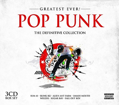 POP PUNK GREATEST EVER 3 CD NEU PAPA ROACH/RAMONES/SUGAR RAY/HOLE/BUSTED