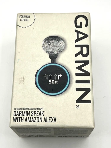 Garmin Speak 010-01862-01 GPS with Amazon Alexa - Black