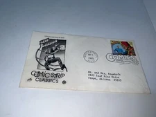 Flash Gordon 1995 Comic Strip Classics First Day of issue 32 Cent Stamp