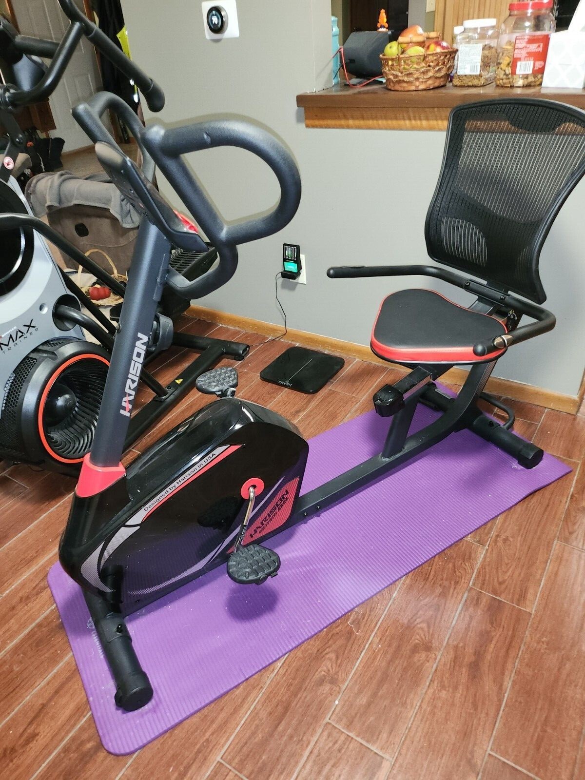 harison magnetic upright exercise bike