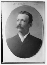 Lyon G. Tyler cameo portrait c1900 Large Historic Old Photo