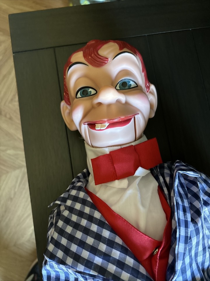 Vintage Mortimer Snerd Goldberger / Ventriloquist Dummy Doll Puppet SEE
