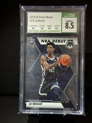 ja morant graded rookie card 2019 Panini Chronicles Basketball RC #298 PSA 10 : Collectibles & Fine Art catching design JA MORANT 2019-20 MOSAIC NBA