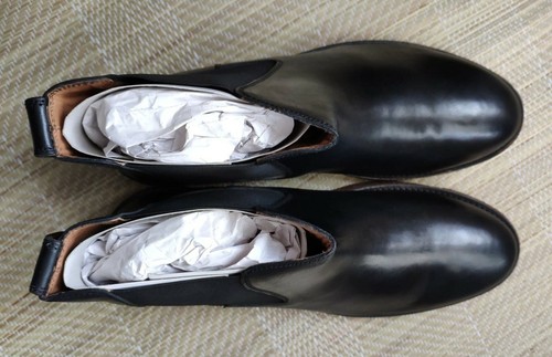 Frank Wright Shoemakers Boots Chelsea Herren Falk Schwarz Matt Leder - Bild 8 von 12