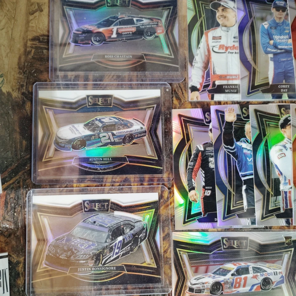 ENORME Lote de Tarjetas de Carreras-100 CT Autos, Paquetes Sellados De Colección. parches numerados etc Foto 4 de 4