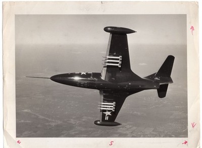 1950s Grumman F9F-2 Panther Jet Fighter 122550 8.37x11 News Photo