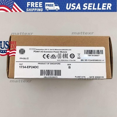 1734-EP24DC New POINT I/O Extension Power Module AB 1734EP24DC New US Free Tax