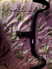 manubrio bici da corsa wilier, nero in carbonio
