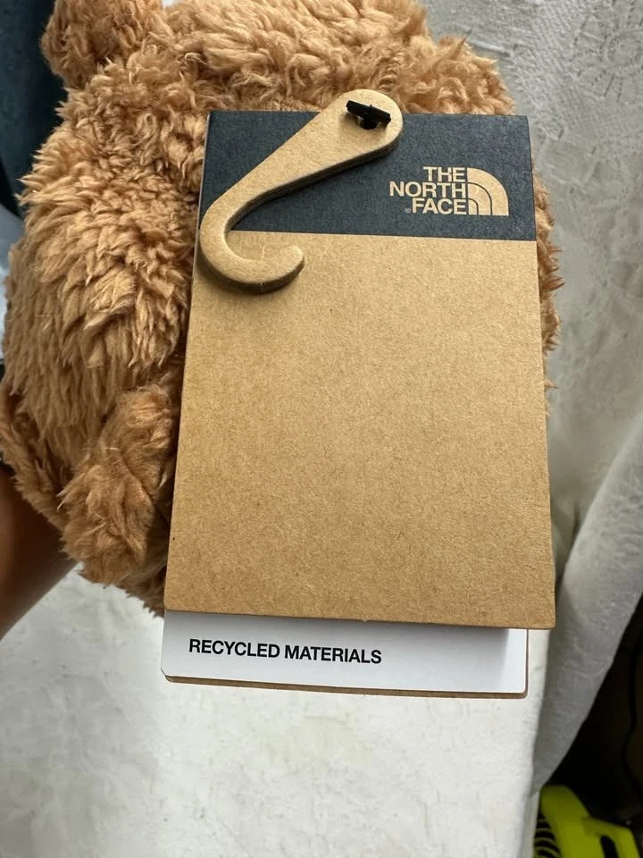 North Face Baby Bear миндальное масло Oso Beanie 6-24 М новый с ярлыками - Изображение 4 из 4