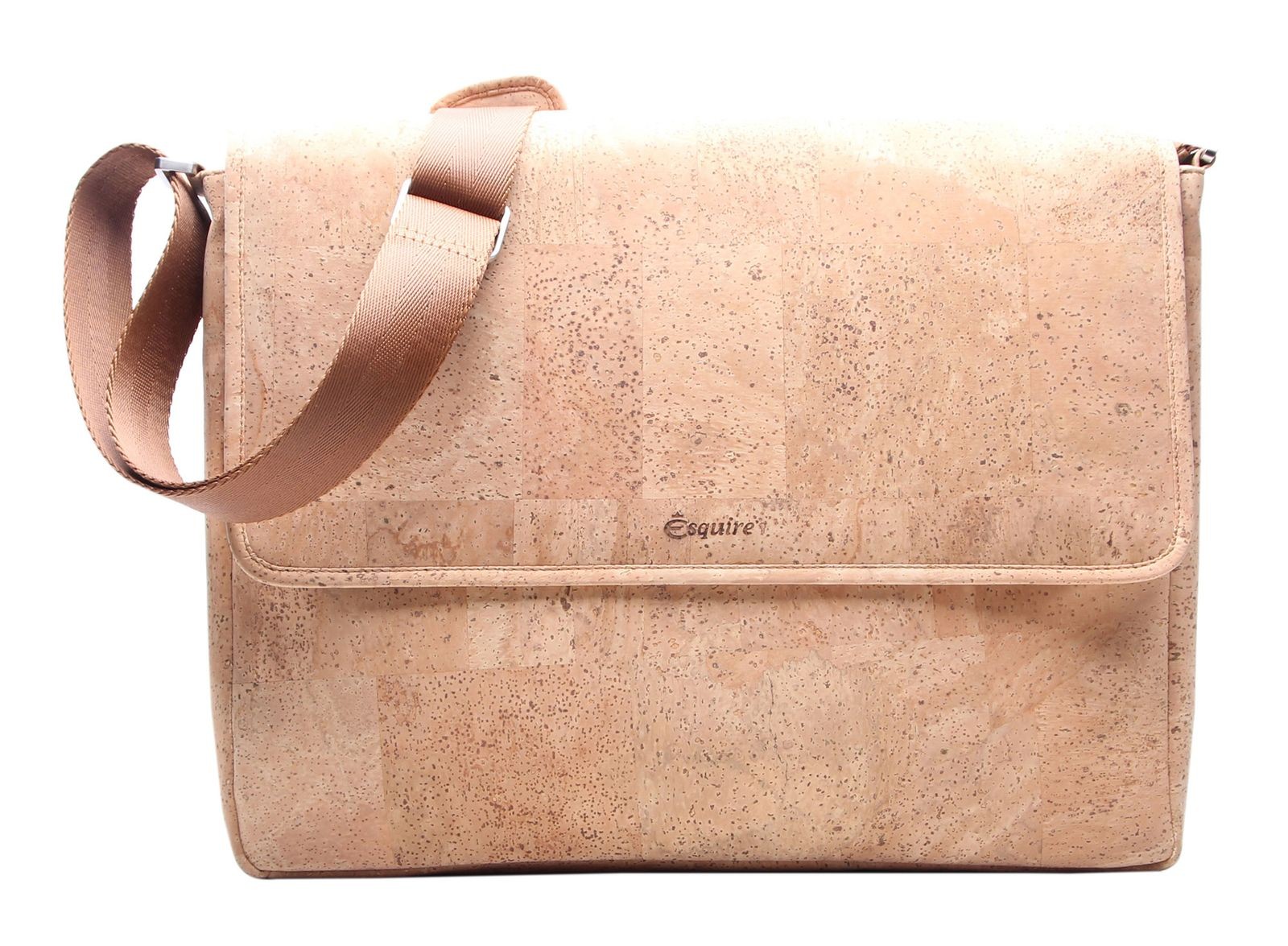 Esquire cross body bag Kork Messenger Bag Natural