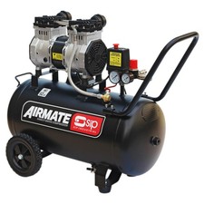 SIP Airmate Air Compressor Direct Drive Low Noise Oil-Free 230V 50L 2hp 9.6CFM