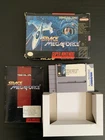 Space MegaForce (Super NES, 1992) Authentic Complete CIB Box Game Manual