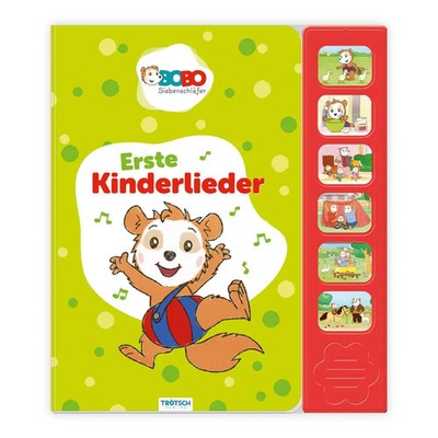 Trötsch Bobo Siebenschläfer Soundbuch Erste Kinderlieder | Trötsch Verlag | Buch