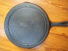 Vintage #8 Three Notch Lodge Cast Skillet