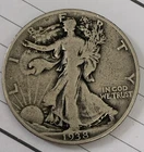 1938 D WALKING LIBERTY HALF DOLLAR~KEY DATE~