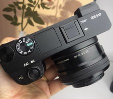 Sony Alpha A6300 24.2MP Mirrorless Digital Camera w/ Sony 16-50 OSS Lens - Black