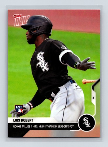 Luis Robert #43 2020 Topps Now card