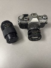Canon AE-1 35mm Manual SLR Film Camera with 50mm 1:1.8 Lens