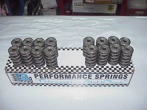 16 PSI RCR-10CR Polished 1.315" Valve Springs & Mini TopLock Titanium Retainers