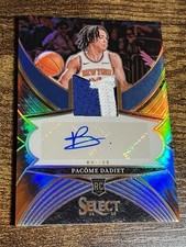 PACOME DADIET 2024 Select Tie Dye Prizm Rookie Patch Auto /25 RPA #RJA-DAD
