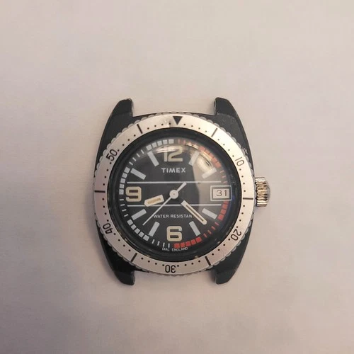 VINTAGE Timex Sprite Skin Diver Mechanical Watch- FOR PARTS/REPAIR